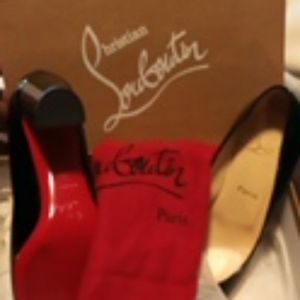 Christian louboutin high heel shoe